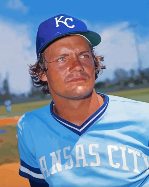 George Brett Diamond Painting