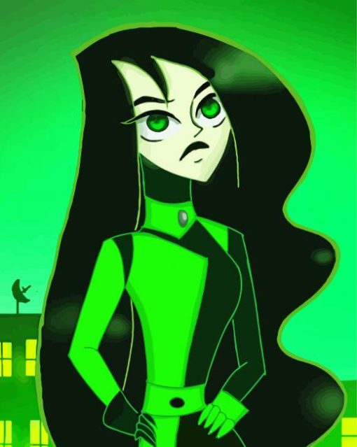 Shego Green Kim Possible Diamond Painting