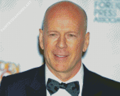 The Actor Bruce Willis Diamond Painting