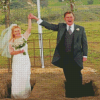 Dwight And Angela Wedding Diamond Painting