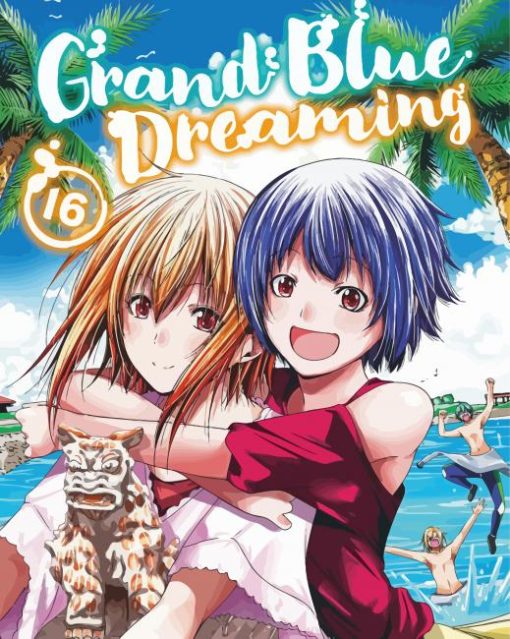 Grand Blue Dreaming Manga Poster Diamond Painting