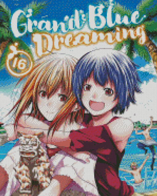 Grand Blue Dreaming Manga Poster Diamond Painting