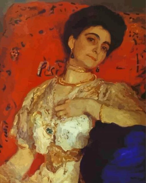 Portrait Of Maria Akimova Serov Diamond Painting