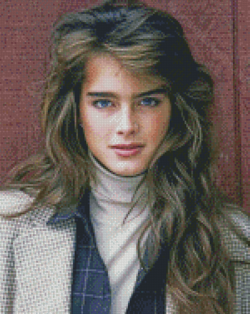 Young Brooke Shields Diamond Painting