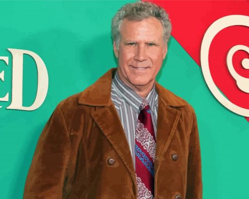 Aesthetic Will Ferrell Diamond Painting