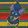 Cool Black Chihuahua Diamond Painting