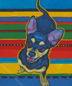 Cool Black Chihuahua Diamond Painting