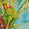 Fresh Coconut Tree Diamond Painting