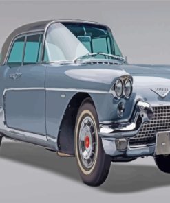 Grey Cadillac Eldorado Car Diamond Painting