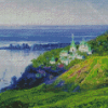 Monastery Over The River Polenov Diamond Painting