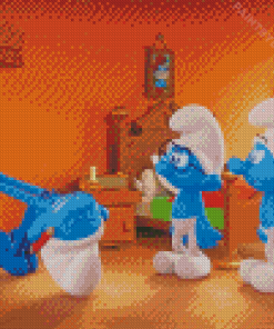 Smurfs Animation Diamond Painting