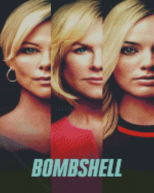 Bombshell Drama Movie Poster Diamond Painting