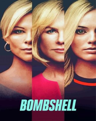 Bombshell Drama Movie Poster Diamond Painting
