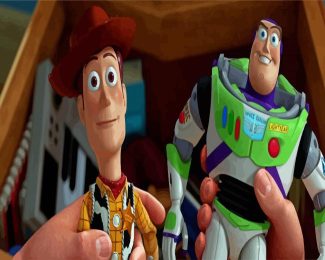 Buzz Lightyear And Woody Toys Diamond Painting