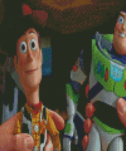 Buzz Lightyear And Woody Toys Diamond Painting