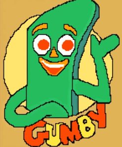 Gumby Movie Character Diamond Painting