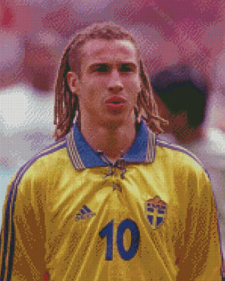 Henrik Larsson Football Player Diamond Painting