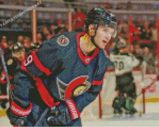 Hockey Player Ottawa Senators Diamond Painting