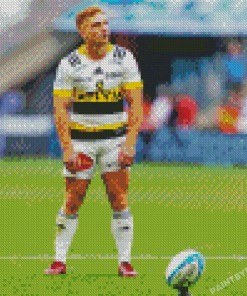 Ihaia West Rugby Player Diamond Painting