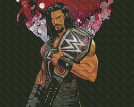 Roman Reigns Diamond Painting