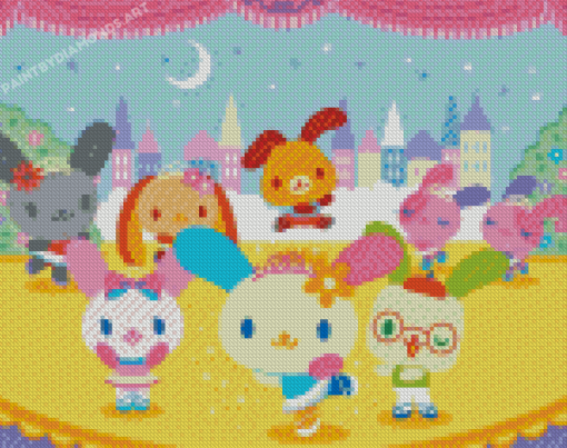 Sanrio Usahana Diamond Painting