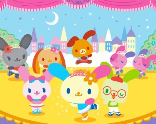 Sanrio Usahana Diamond Painting