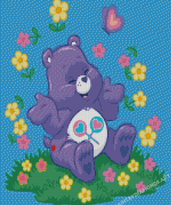 Share Bear Care Bear Character Diamond Painting