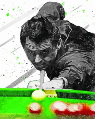 Snooker Player Ronnie Osullivan Art Diamond Painting