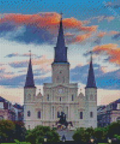 St Louis Cathedral Diamond Painting