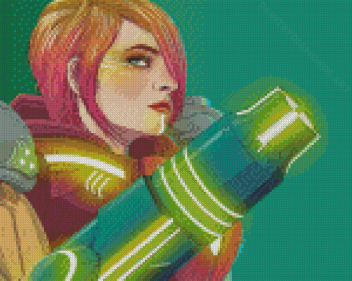 Super Metroid Character Diamond Painting