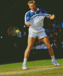 The Tennis Player Boris Becker Diamond Painting