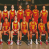 USC Trojans Basketball Team Diamond Painting