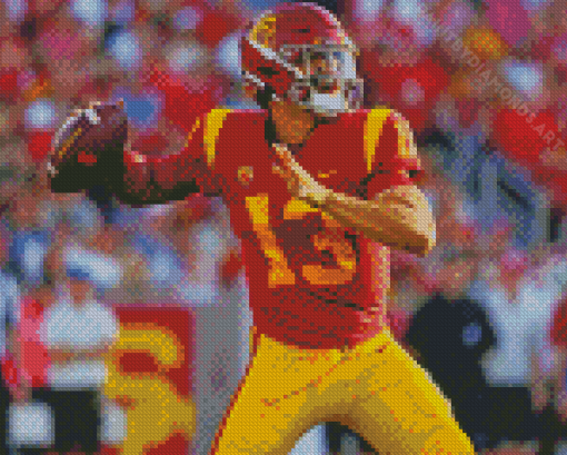 USC Trojans Football Diamond Painting