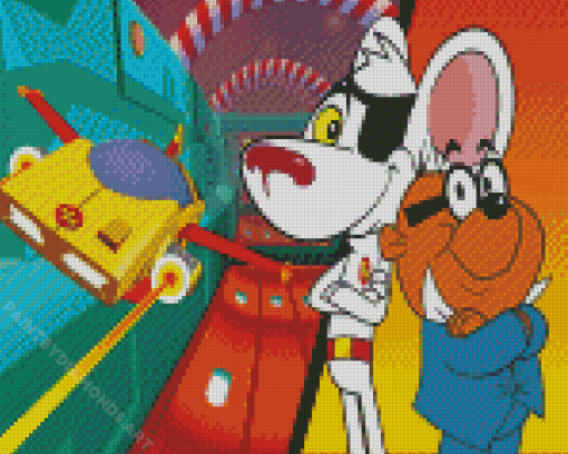 Aesthetic Danger Mouse Diamond Painting