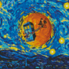 Aesthetic Dr Who Starry Night Diamond Painting