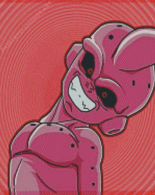 Aesthetic Majin Buu Diamond Painting