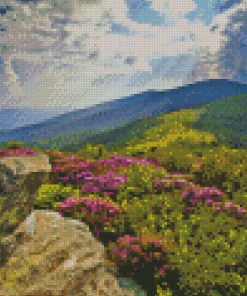 Appalachian Trail Mountains Diamond Painting