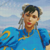 Capcom Street Fighter Chun Li Diamond Painting