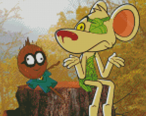 Cool Danger Mouse Diamond Painting