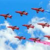 Royale Air Force Red Arrows Diamond Painting
