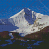 Snowy Mountain Big Sky Montana Diamond Painting