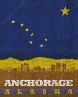 Anchorage Poster Diamond Painting