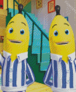 Bananas In Pajamas Diamond Painting