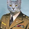 Cat Army Portrait diamond painting