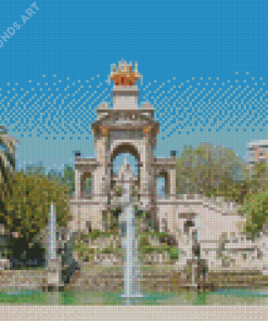 Ciutadella Park Barcelona Diamond Painting