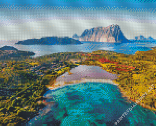 Italy Sardinia Diamond Painting