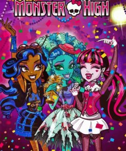 Monster High Party Diamond Painting