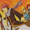 Natsu Lucy Gray Erza Diamond Painting