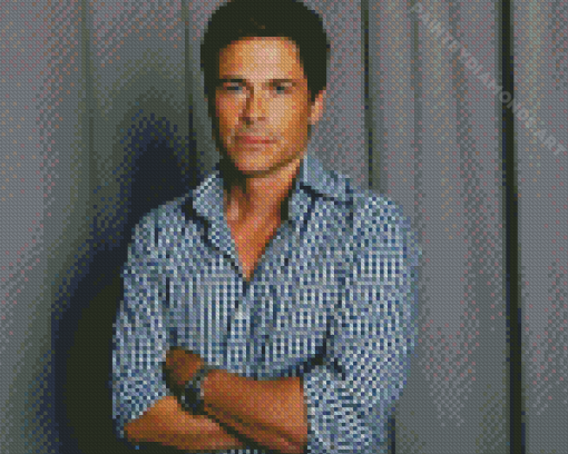 Rob Lowe American Actor Diamond Painting