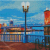 Roebling Bridge Covington City Diamond Painting